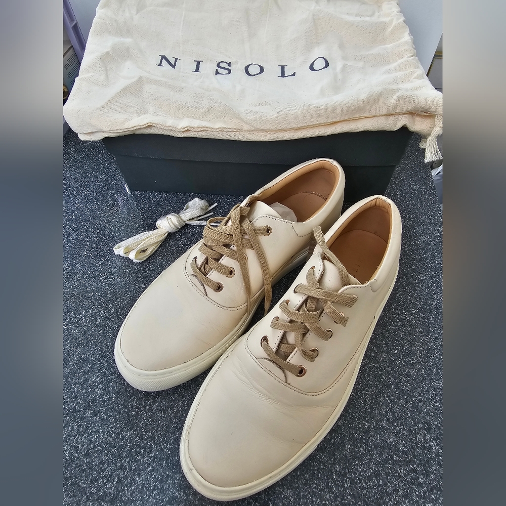 Elayna Sneaker Bone 8.5